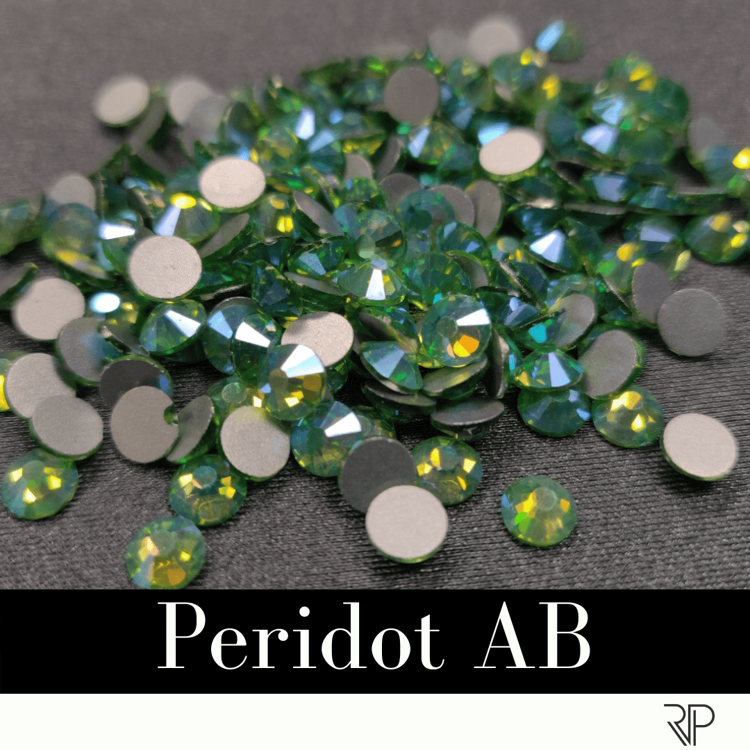 Peridot AB Crystal Color Rhinestone (10 Gross Pack) - The Rhinestone Place