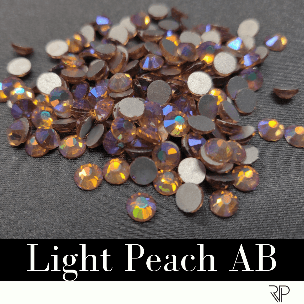 Light Peach AB Crystal Color Rhinestone (10 Gross Pack) - The Rhinestone Place