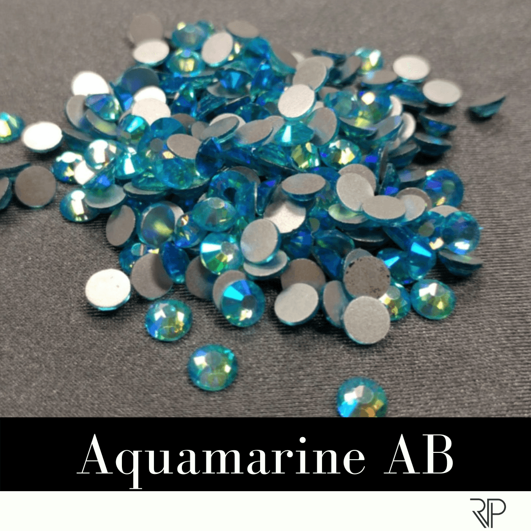 Aquamarine AB Crystal Color Rhinestone (10 Gross Pack) - The Rhinestone Place