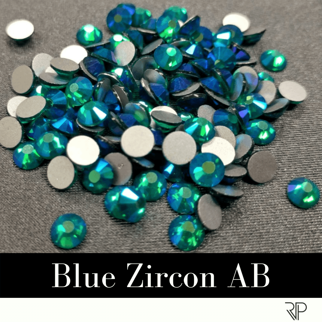 Is Rhinestone Blue A Color Blue Zircon AB Crystal Color Rhinestone (10 Gross Pack) – The ...