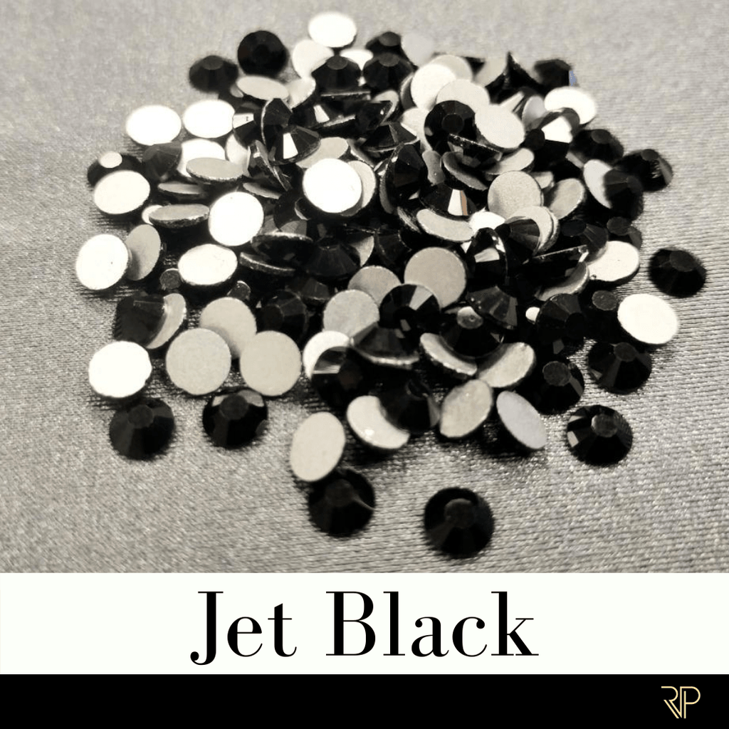 Jet Black Crystal Color Rhinestone (10 Gross Pack) - The Rhinestone Place