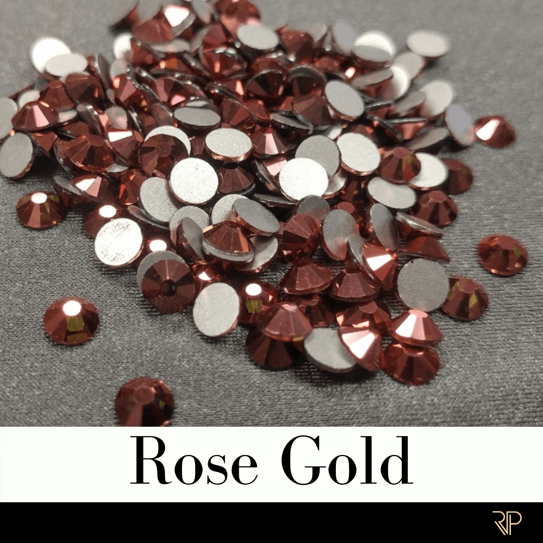 Rose Gold Color Rhinestone (10 Gross Pack) – The Rhinestone Place