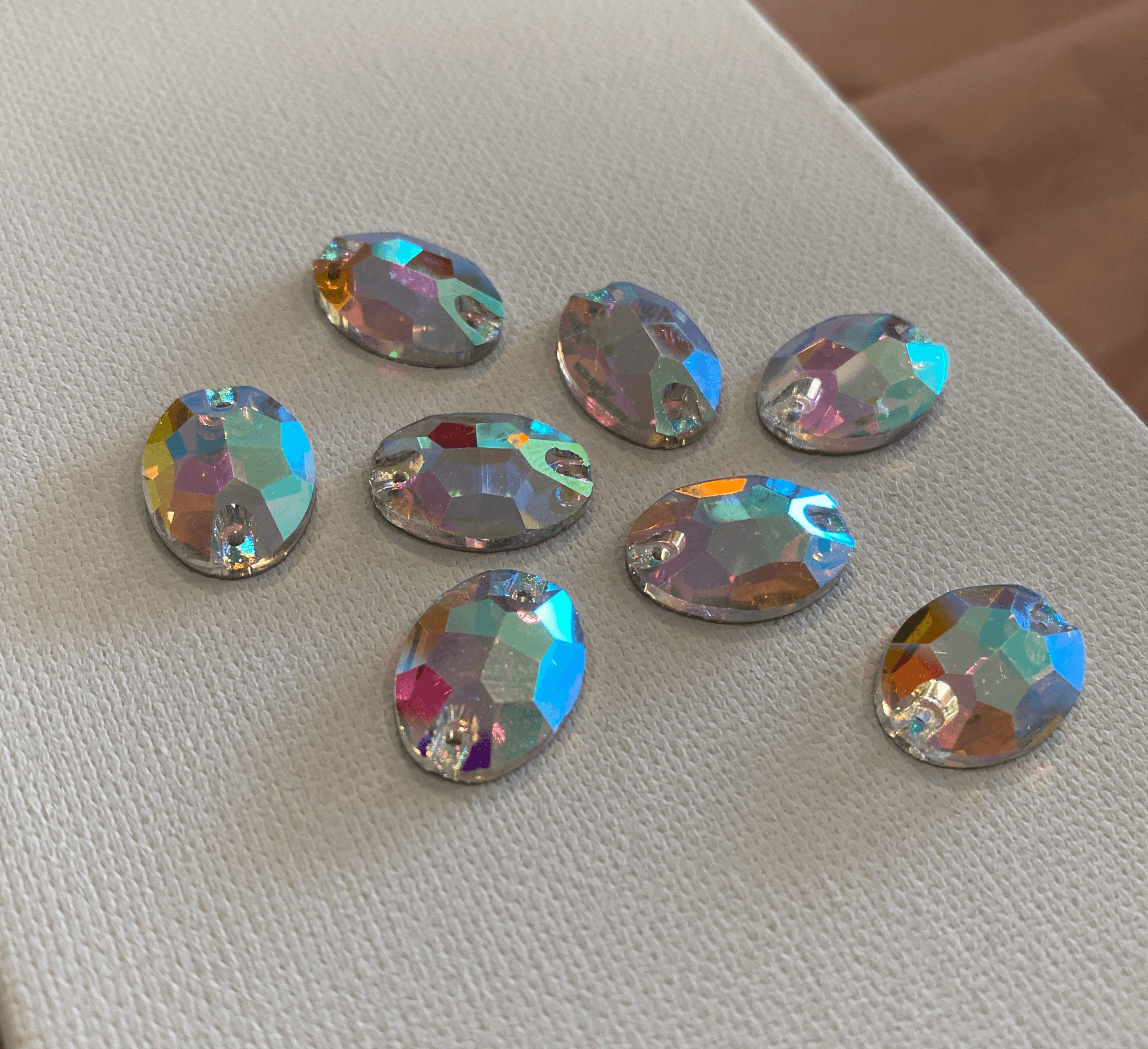 Ellipse Sew On Rhinestones - The Rhinestone Place