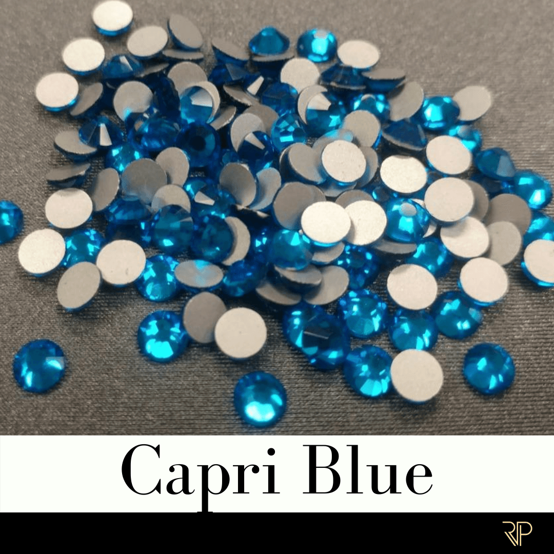 Capri Blue Crystal Color Rhinestone (10 Gross Pack) – The Rhinestone Place