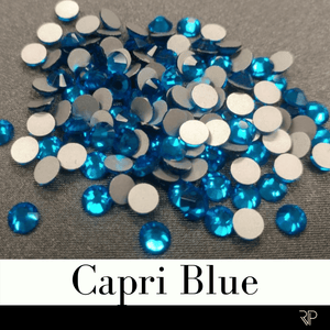 Capri Blue Crystal Color Rhinestone (10 Gross Pack) - The Rhinestone Place